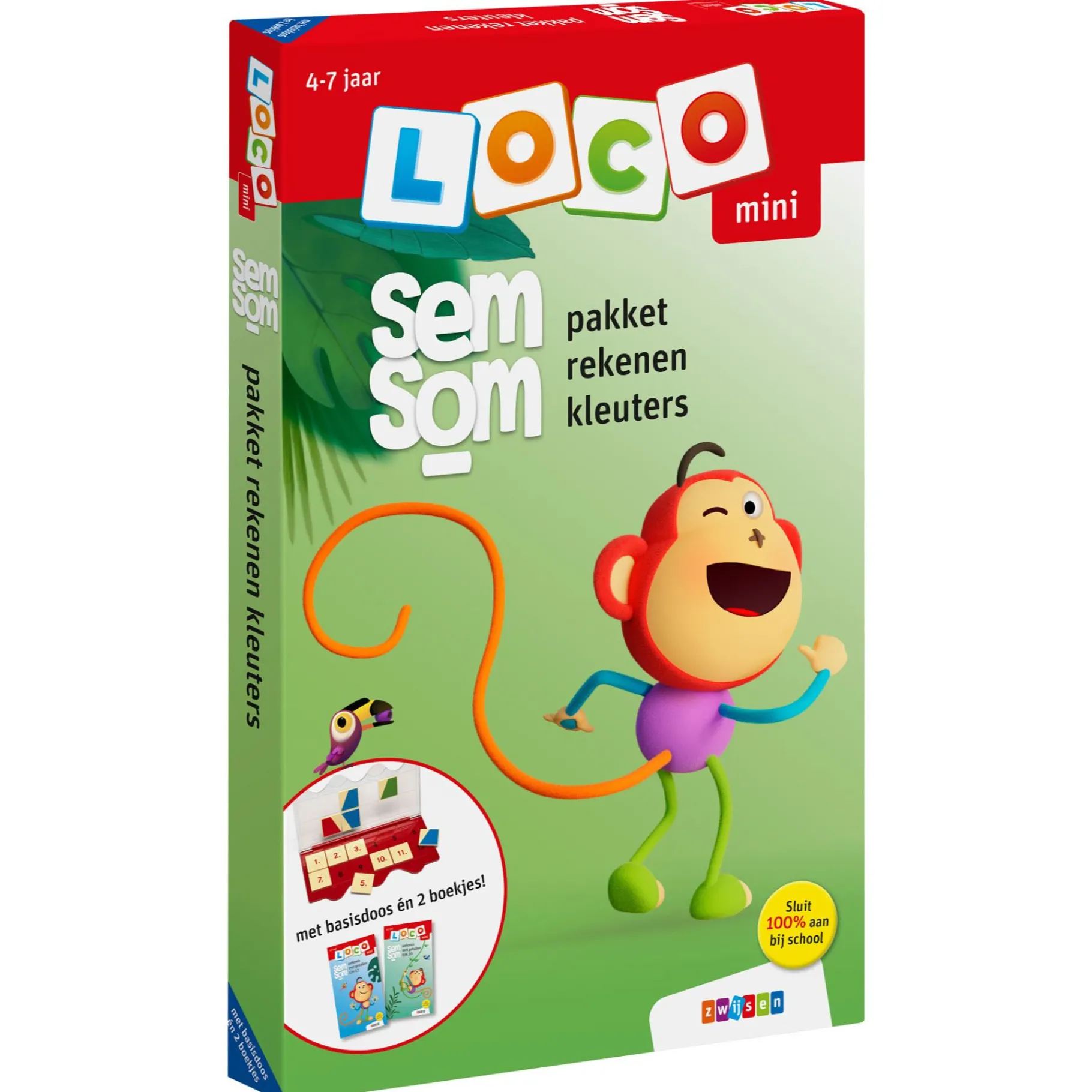 Educatieve Spellen> Semsom Loco Mini Pakket Rekenen Kleuters
