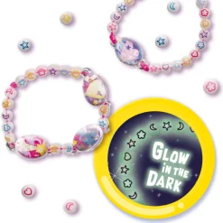 Sieraden Maken></noscript> SES armband galaxy glow in the dark