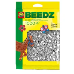Strijkkralen|Plucheknuffels>Ses BEEDZ: Strijkkralen Grijs 1000 Stuks