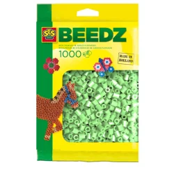 Strijkkralen>Ses BEEDZ: Strijkkralen Mintgroen 1000 Stuks