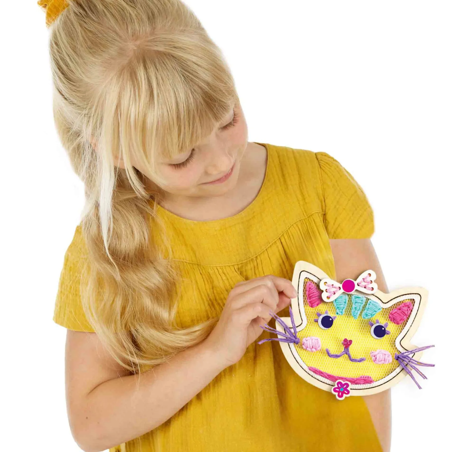 Knutselsets>Ses Borduren Op Tule