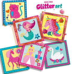 Krasfolie|Knutselsets>Ses Creative Glitterkunst Knoeivrij