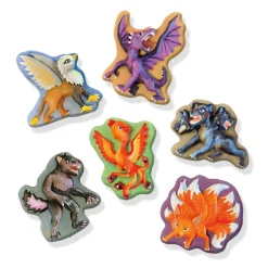 Gips>Ses gieten en schilderen mythische wezens