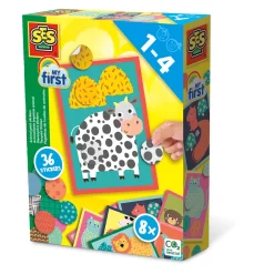 Knutselsets>Ses My First Dierenprint Stickers