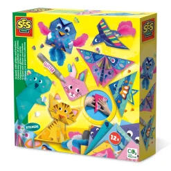 Knutselen>Ses Origami Glitter En Veren