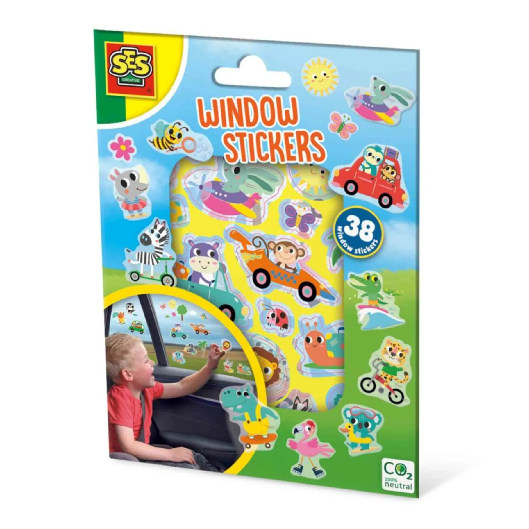 Stickers>Ses raamstickers voertuigen