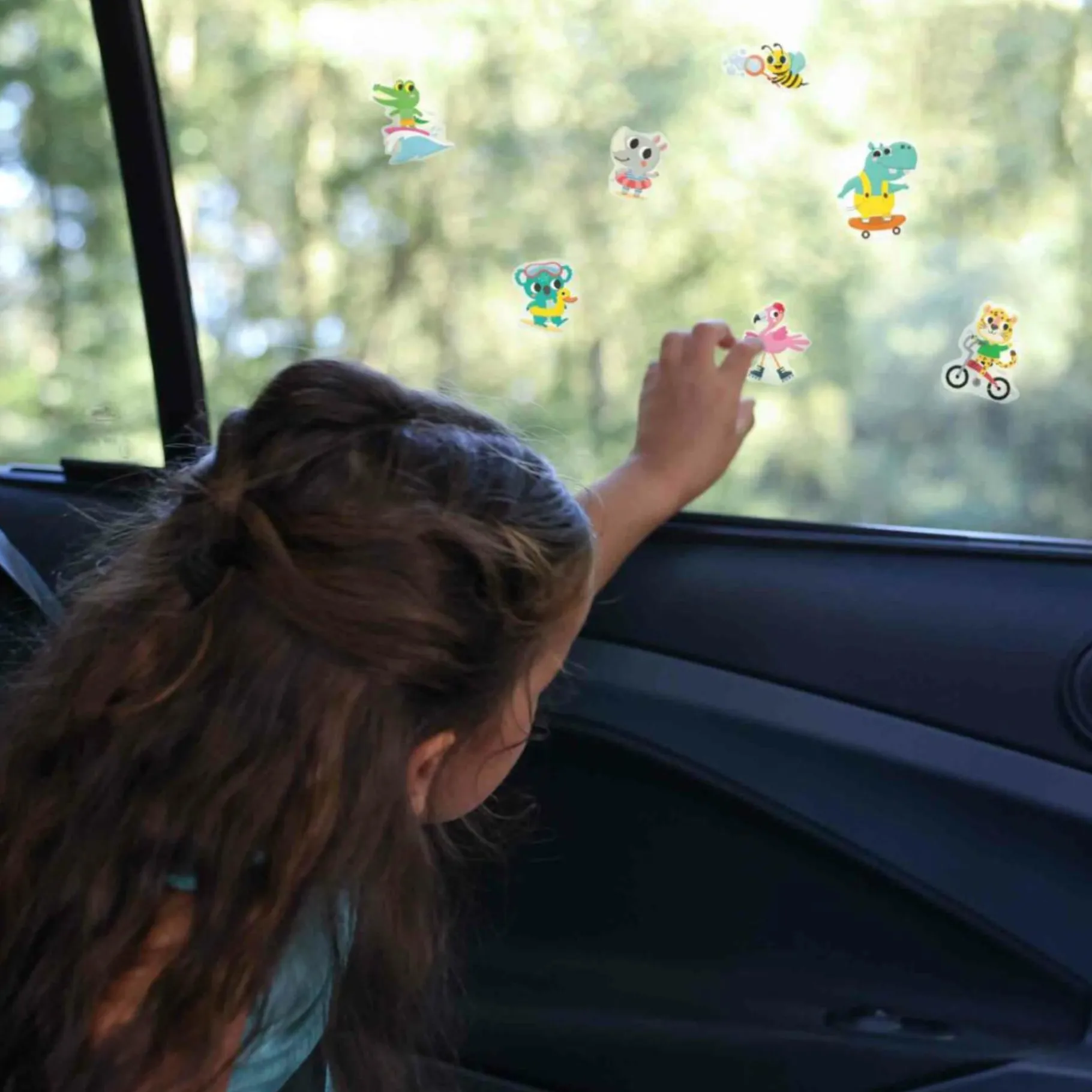 Stickers>Ses raamstickers voertuigen