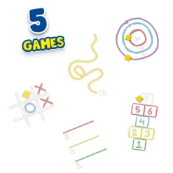 Stoepkrijt></noscript>Ses stoepkrijt spellen 5 in 1