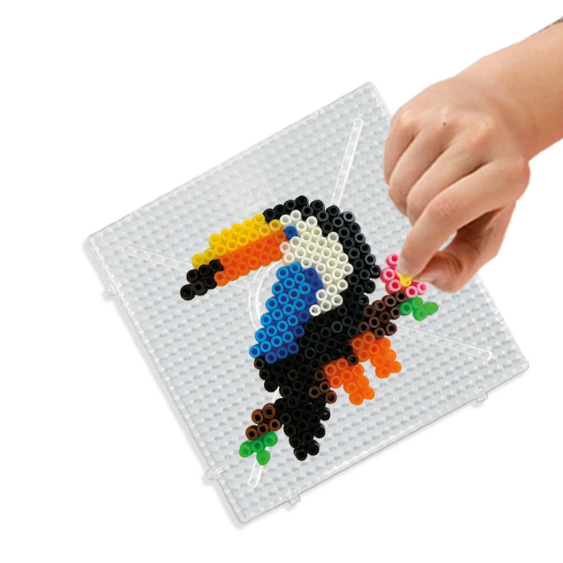 Strijkkralen|Plucheknuffels>Ses Strijkkralen 2400 Jungle Dieren