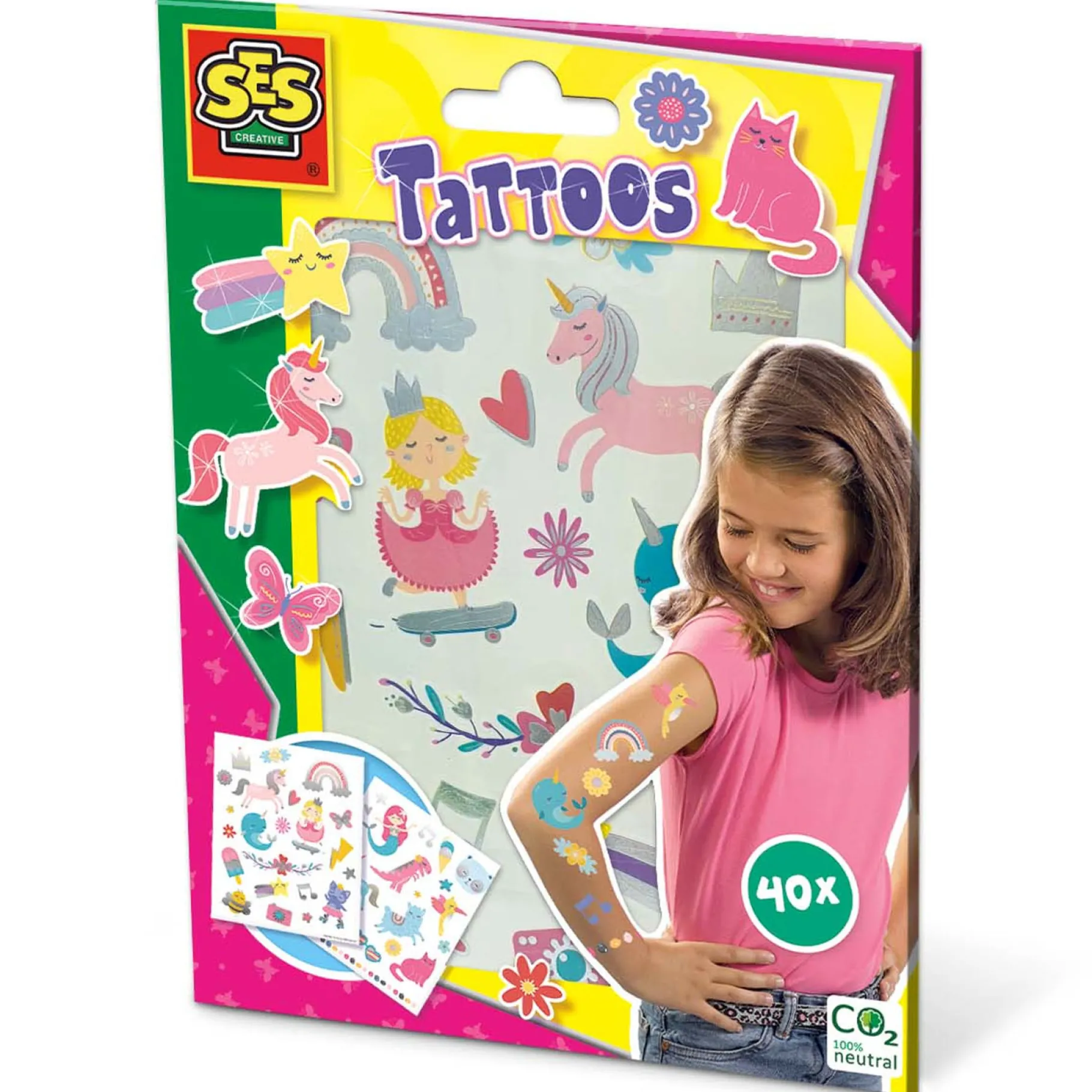 Knutselsets>Ses Tattoo Sprookjes
