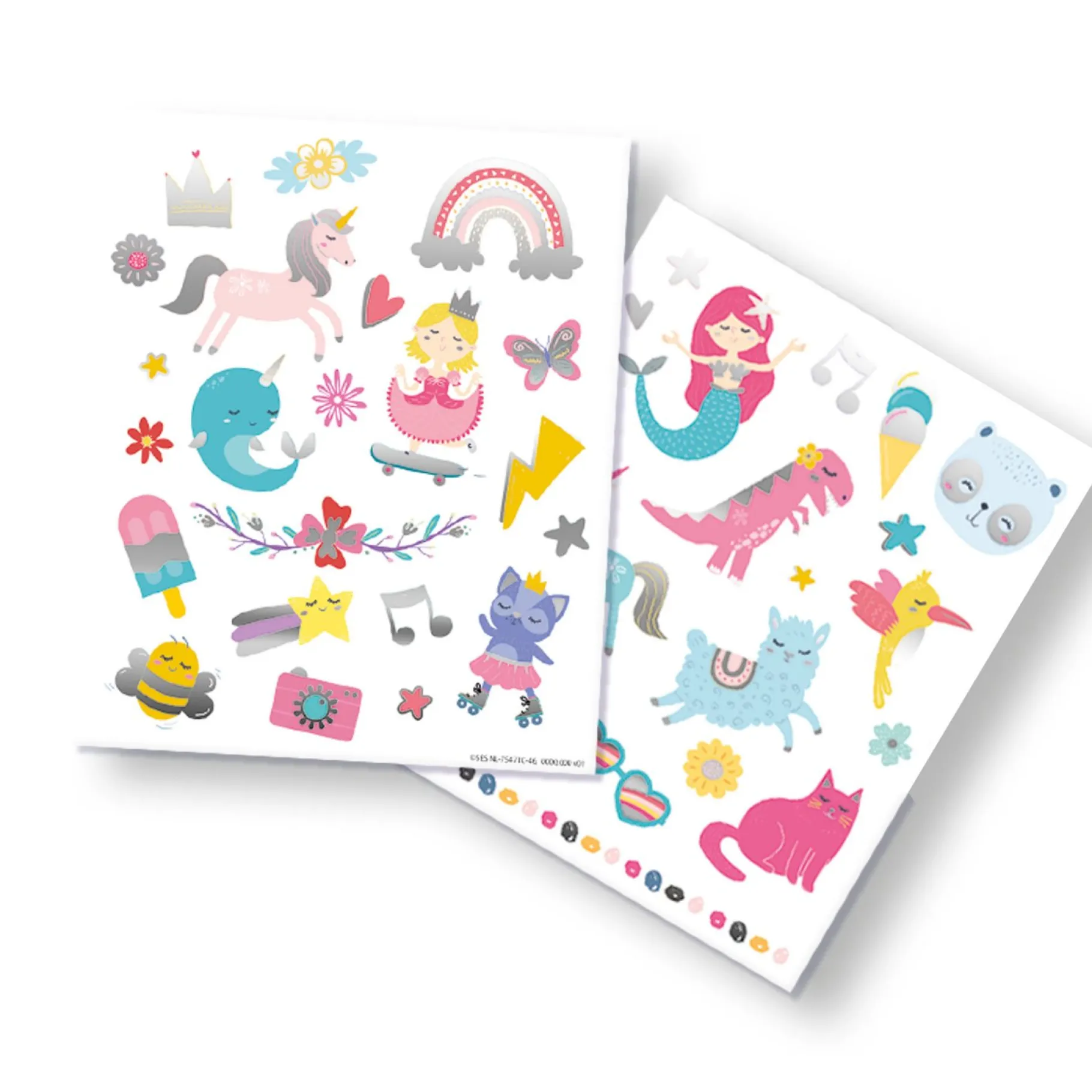 Knutselsets>Ses Tattoo Sprookjes