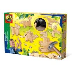 Bouwpakketten|Jongens> SES TIMMERSET DINOS