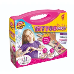 Knutselsets>Small World Tattoo party in koffer