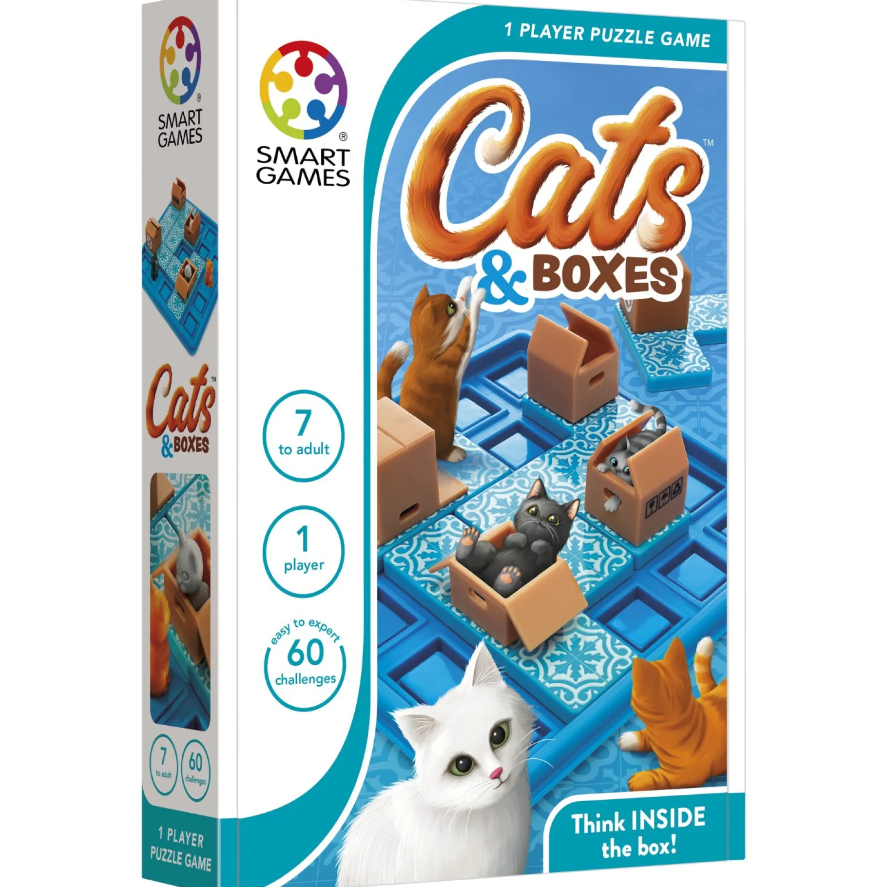 Denkspellen>Smartgames Smart Games Cats and Boxes - Denkspel