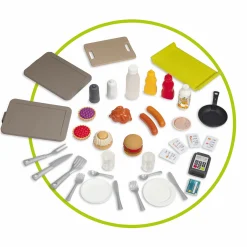 Speelhuizentoestellen> Smoby speelhuis Chef House 124 x 132 x 135 cm