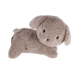 Plucheknuffels>Tiamo Snuffie Knuffel 25cm Fluffy Taupe