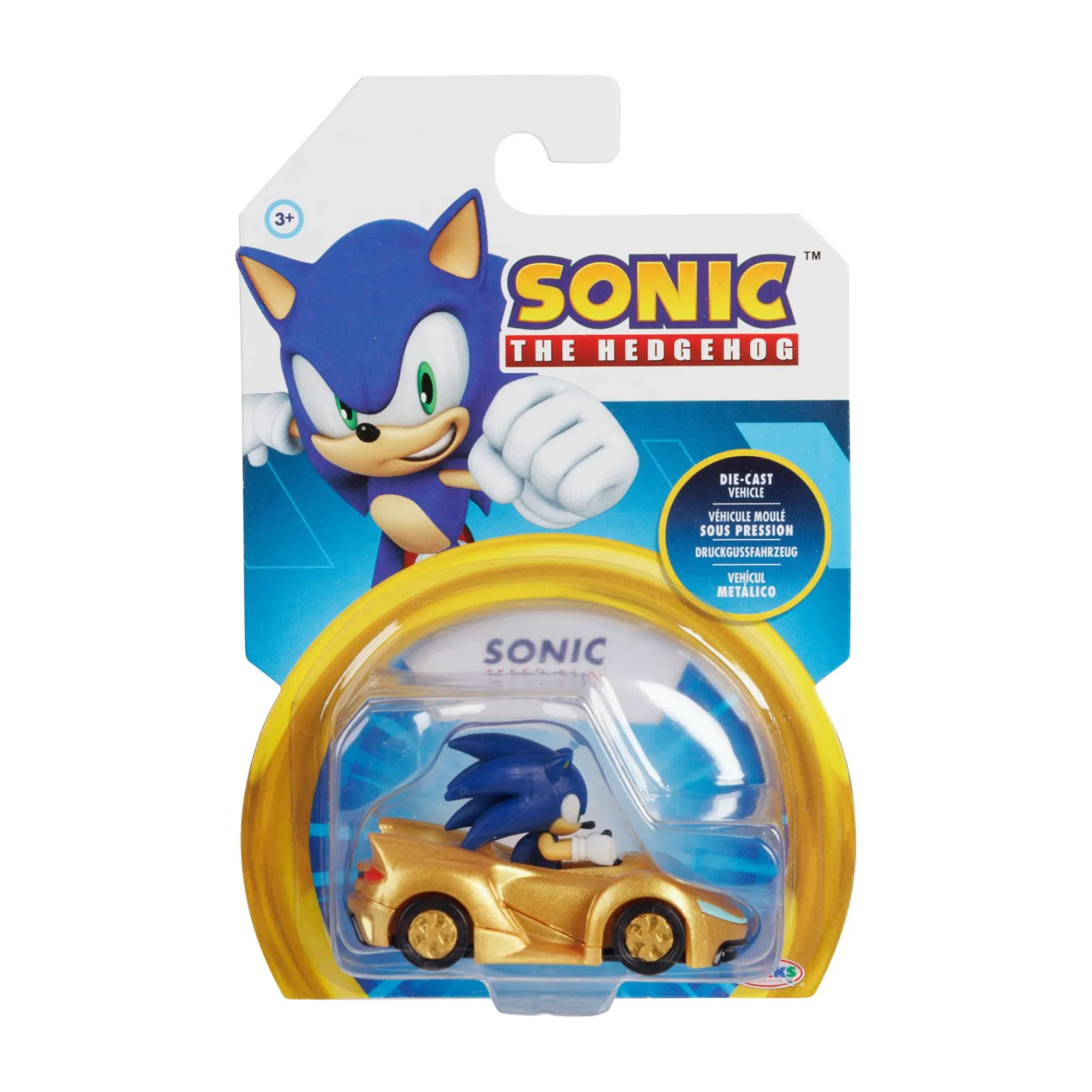 Auto's|Jongens> Sonic die-cast auto 1:64 assorti