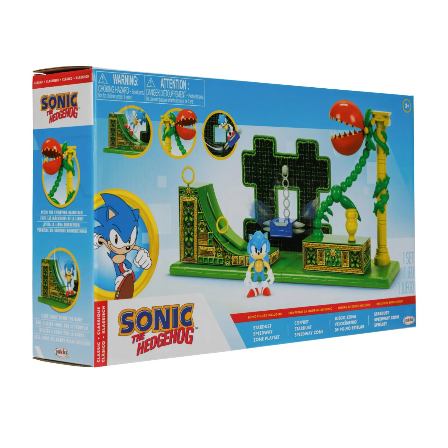 Jongens|Speelsets> Sonic Speedway Zone speelset inclusief 6,5 cm figuur