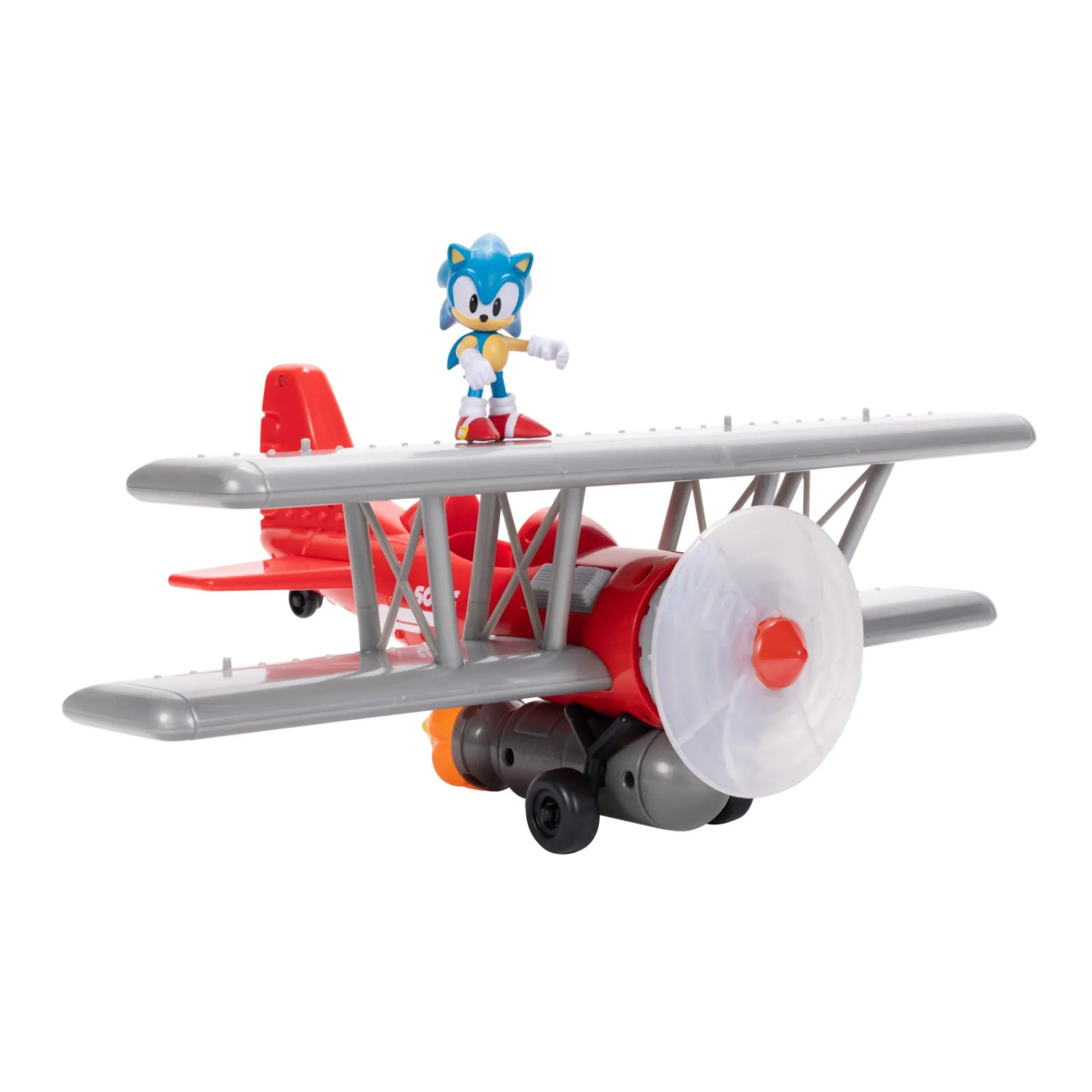 Speelfiguren> Sonic Tornado biplane inclusief 6,5 cm figuur