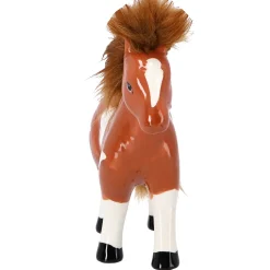 Spaarpotten> Spaarpot aardewerk paard 18x18cm