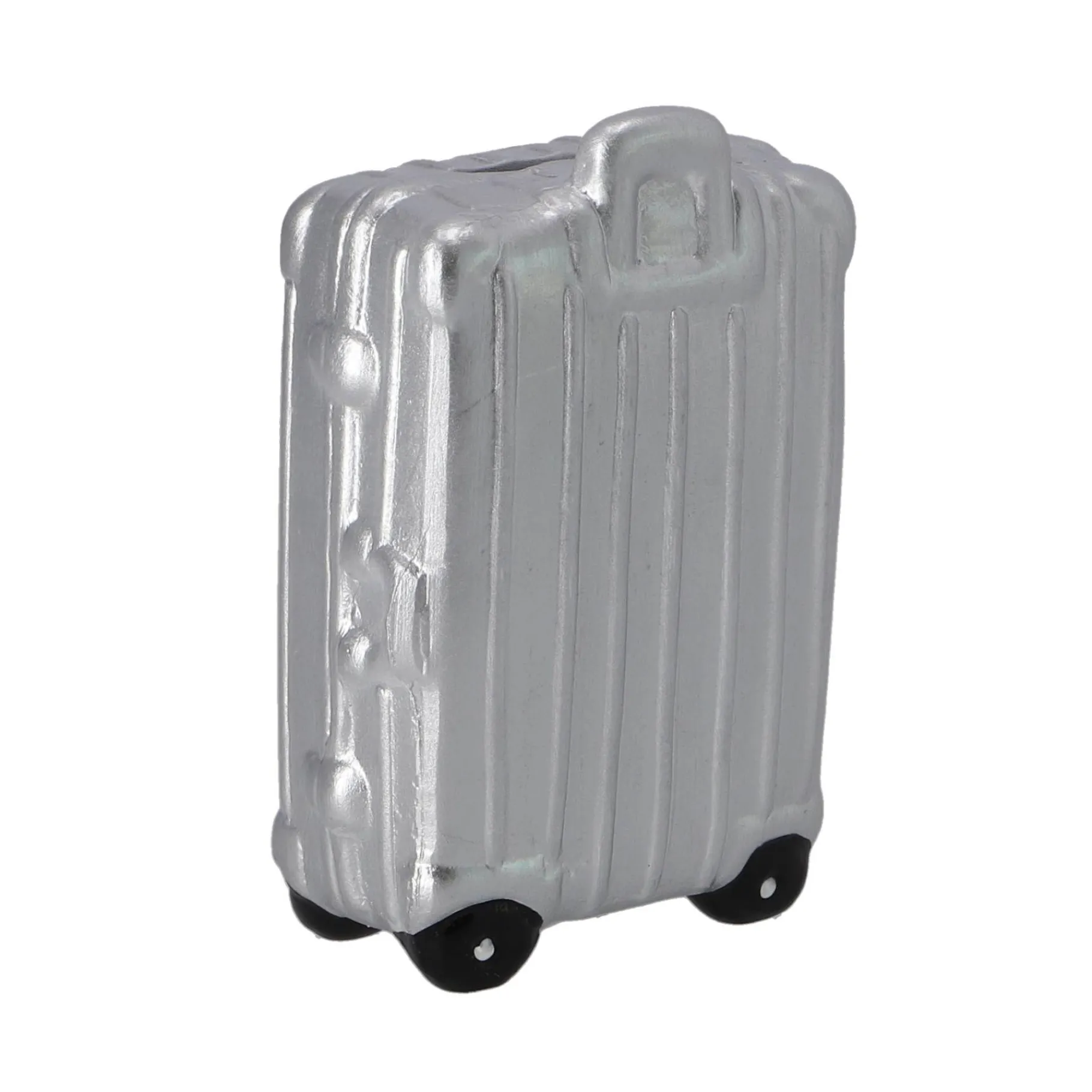 Spaarpotten> Spaarpot koffer 13,5x9x5 cm 3 assorti