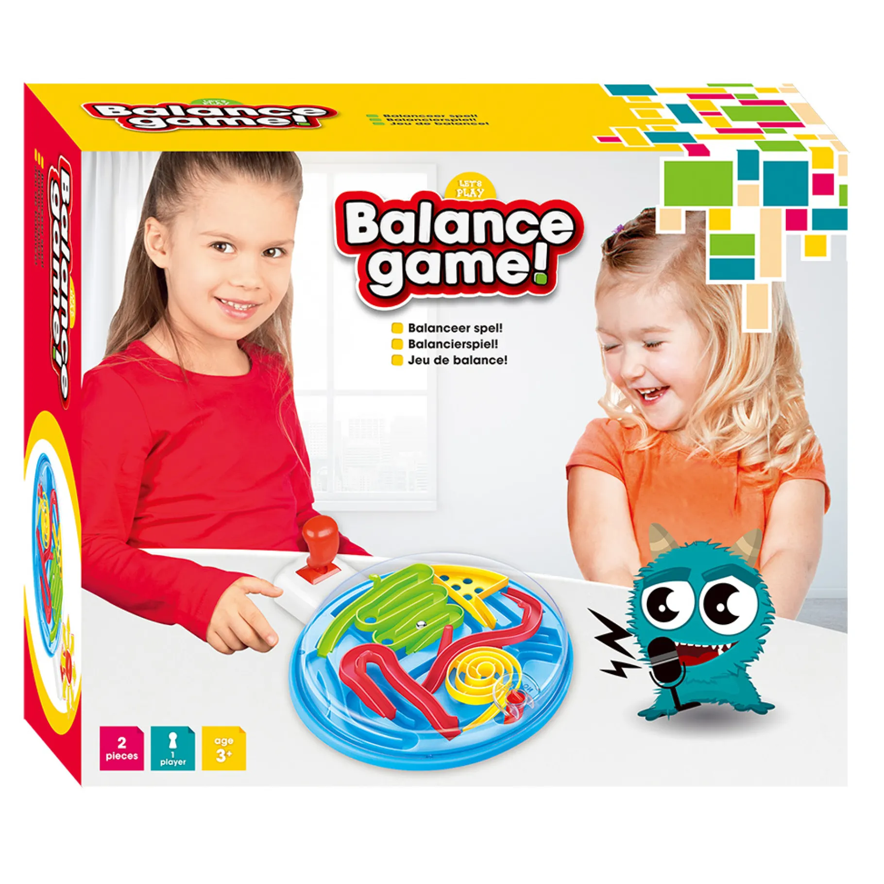 Kinderspellen> Spel Balanceer Rond