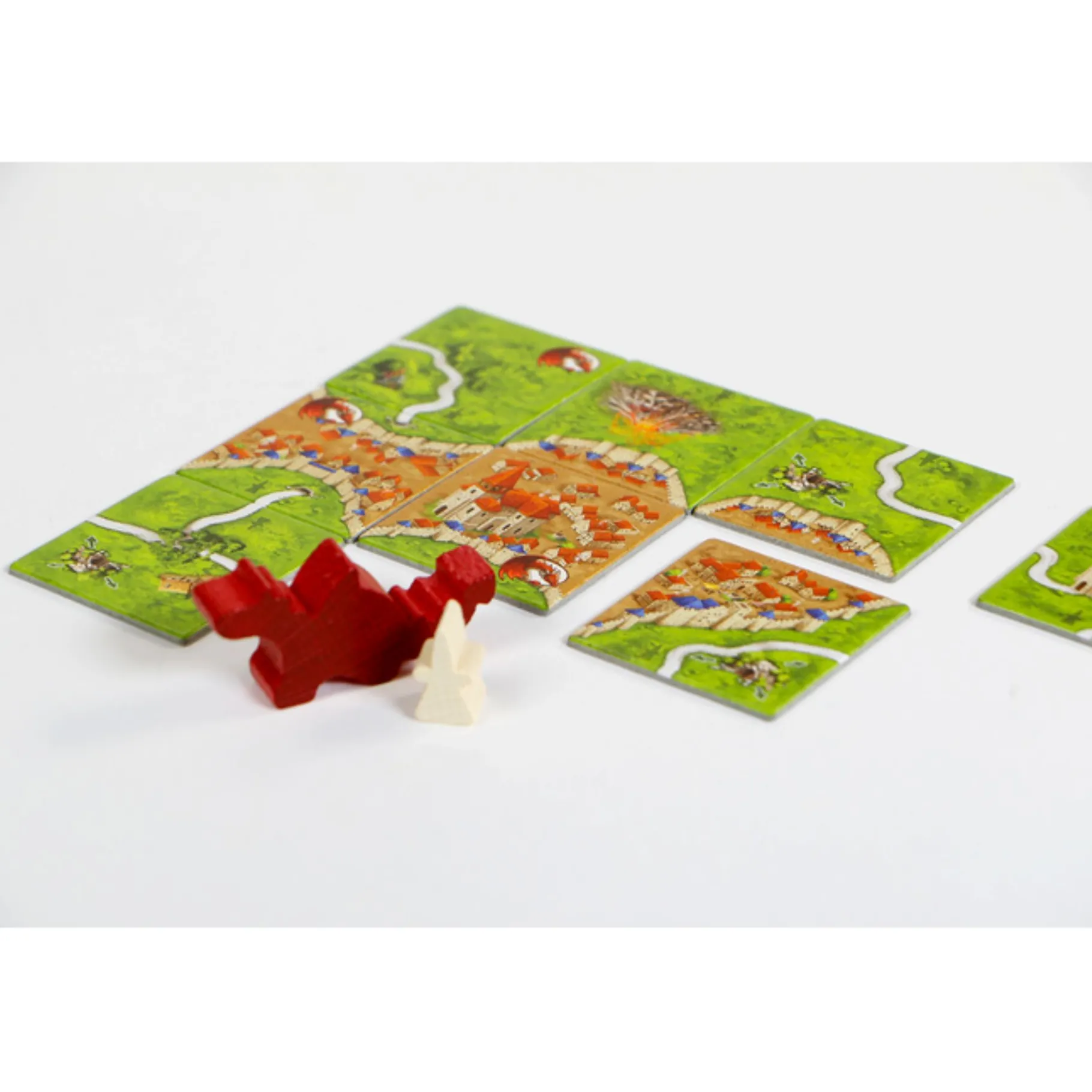 Familiespellen>999-games Spel Carcassonne Uitbreiding Draak Fee en de Jonkvrouw