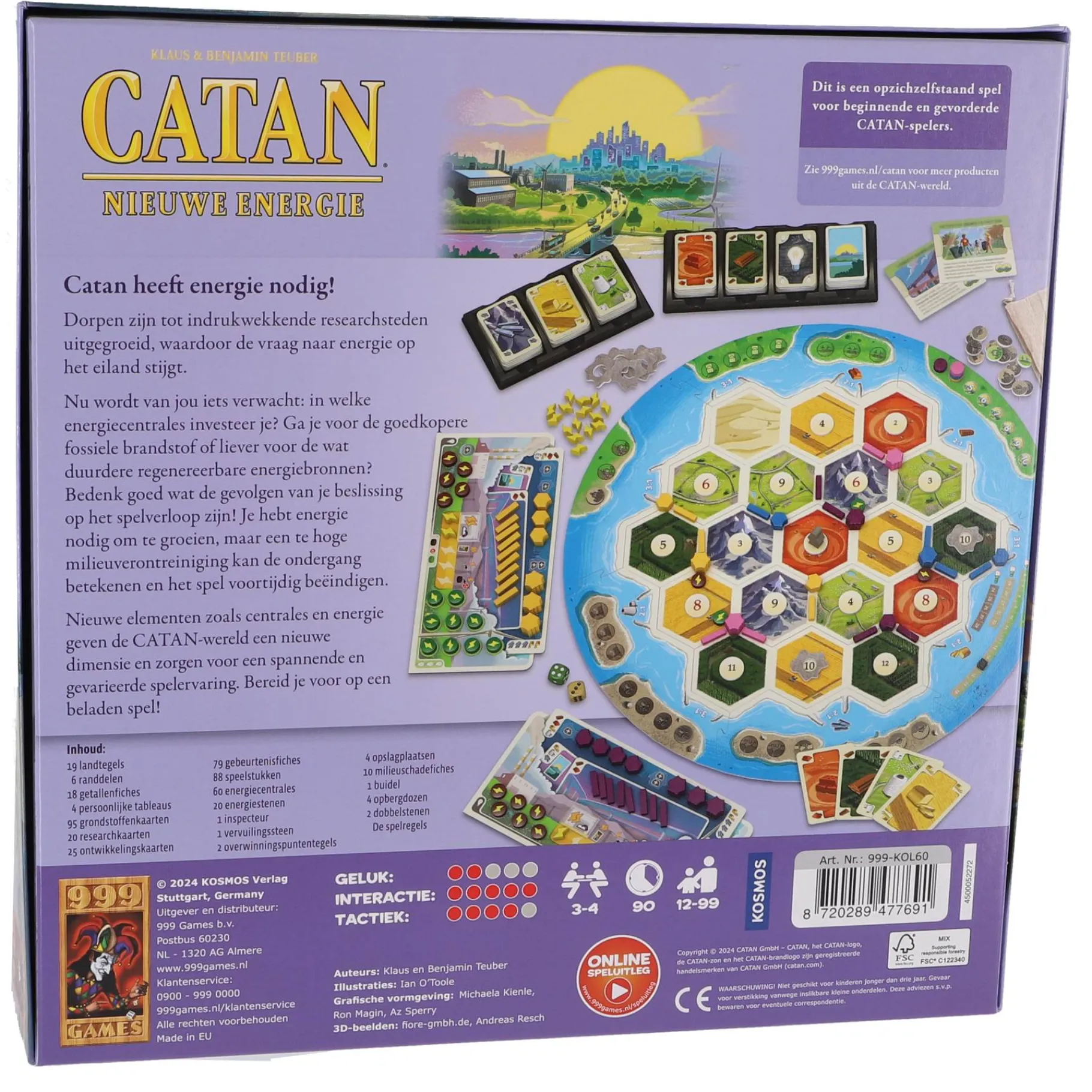 Bordspellen> Spel Catan Nieuwe energie