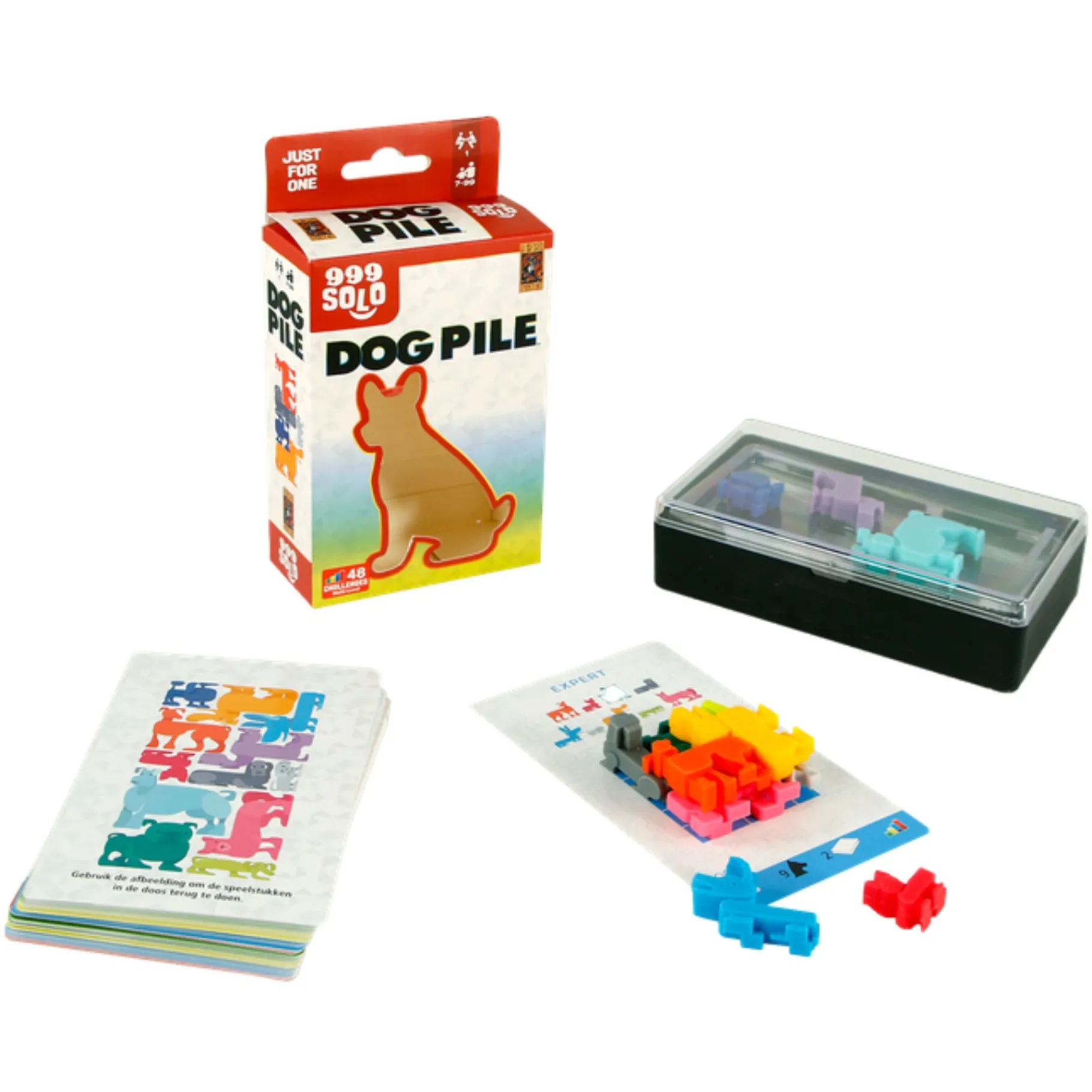 Denkspellen> Spel Dog Pile