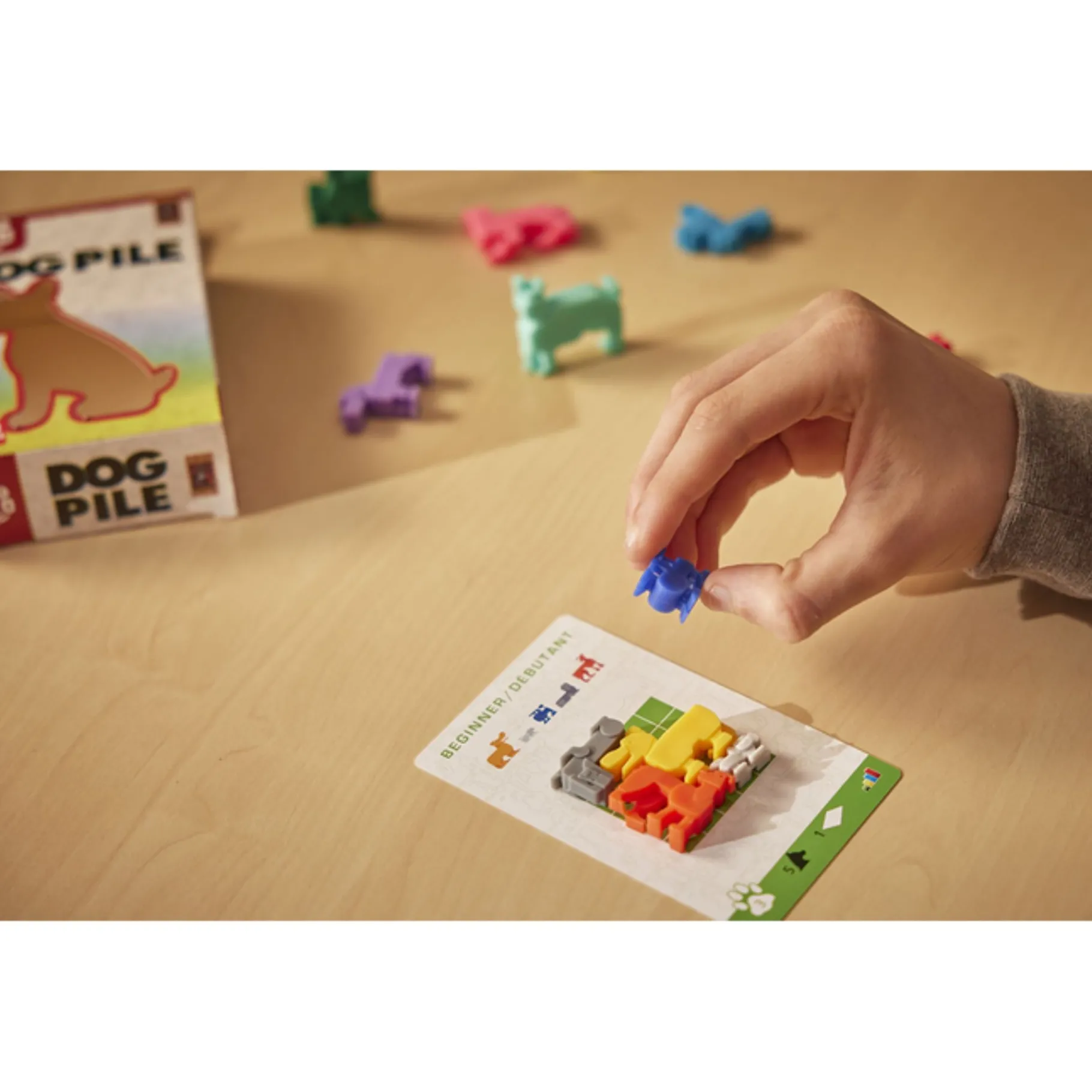 Denkspellen> Spel Dog Pile