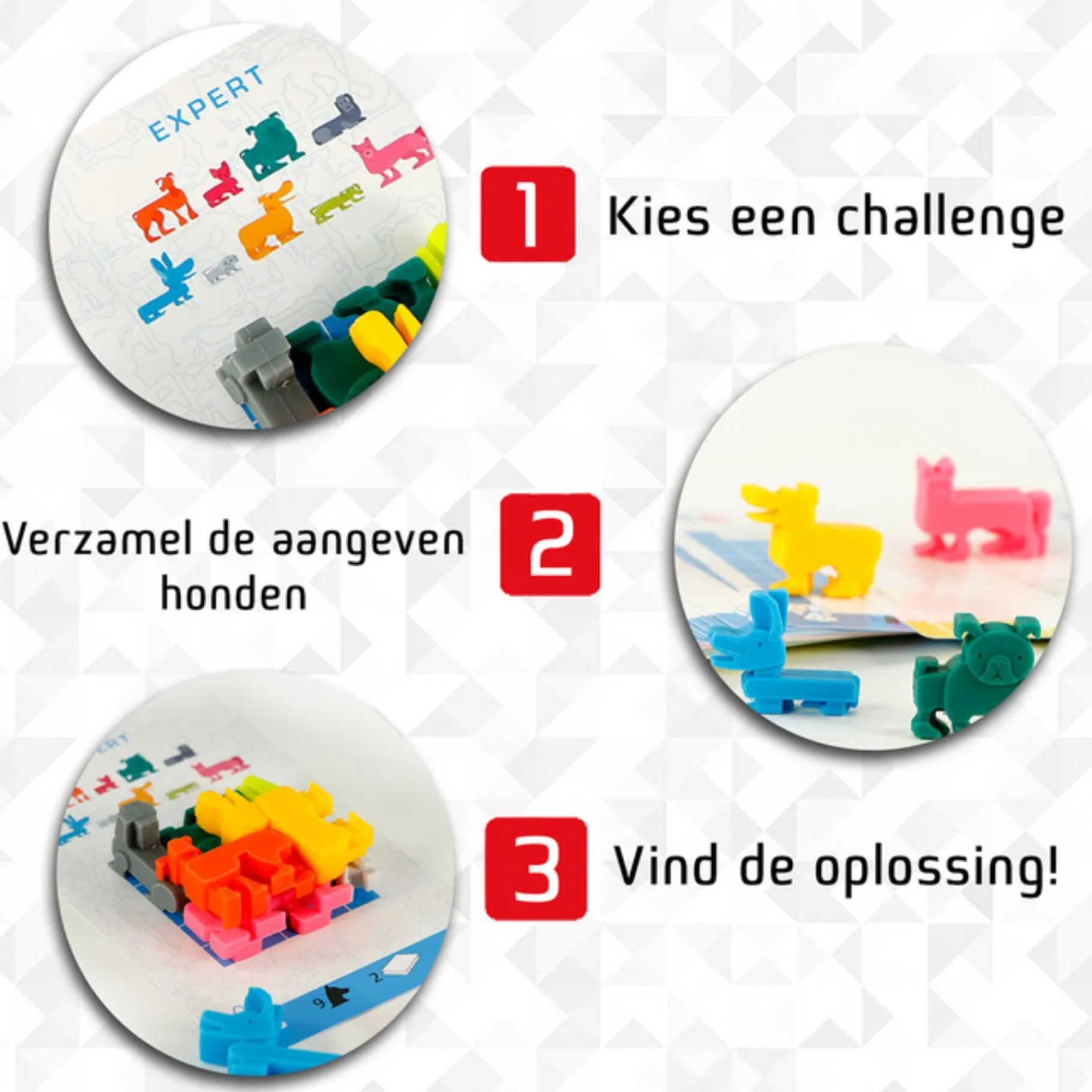 Denkspellen> Spel Dog Pile