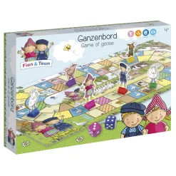 Bordspellen>Fien En Teun Spel Ganzenbord