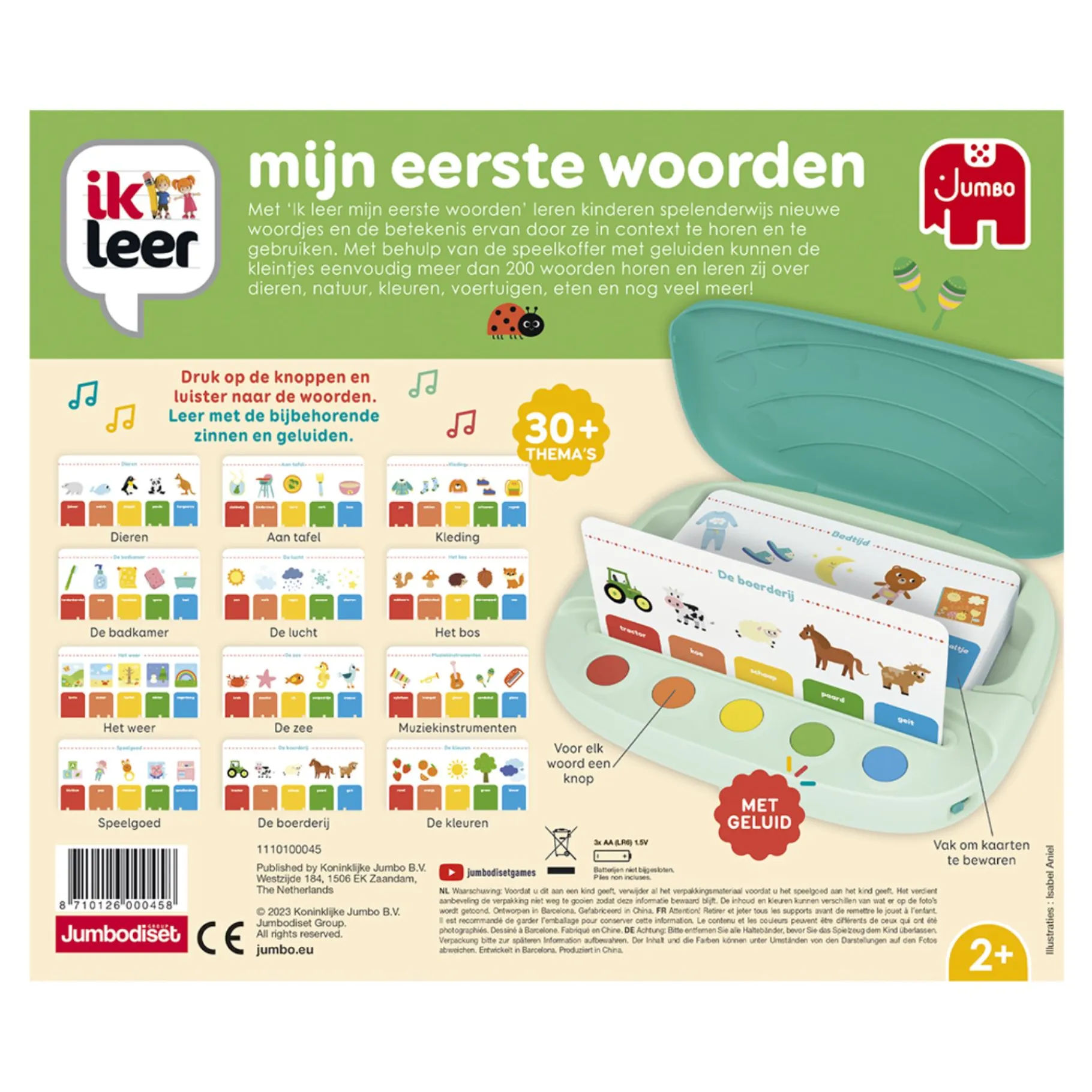 Educatieve Spellen>Jumbo Spel Ik Leer Mijn Eerste Woorden