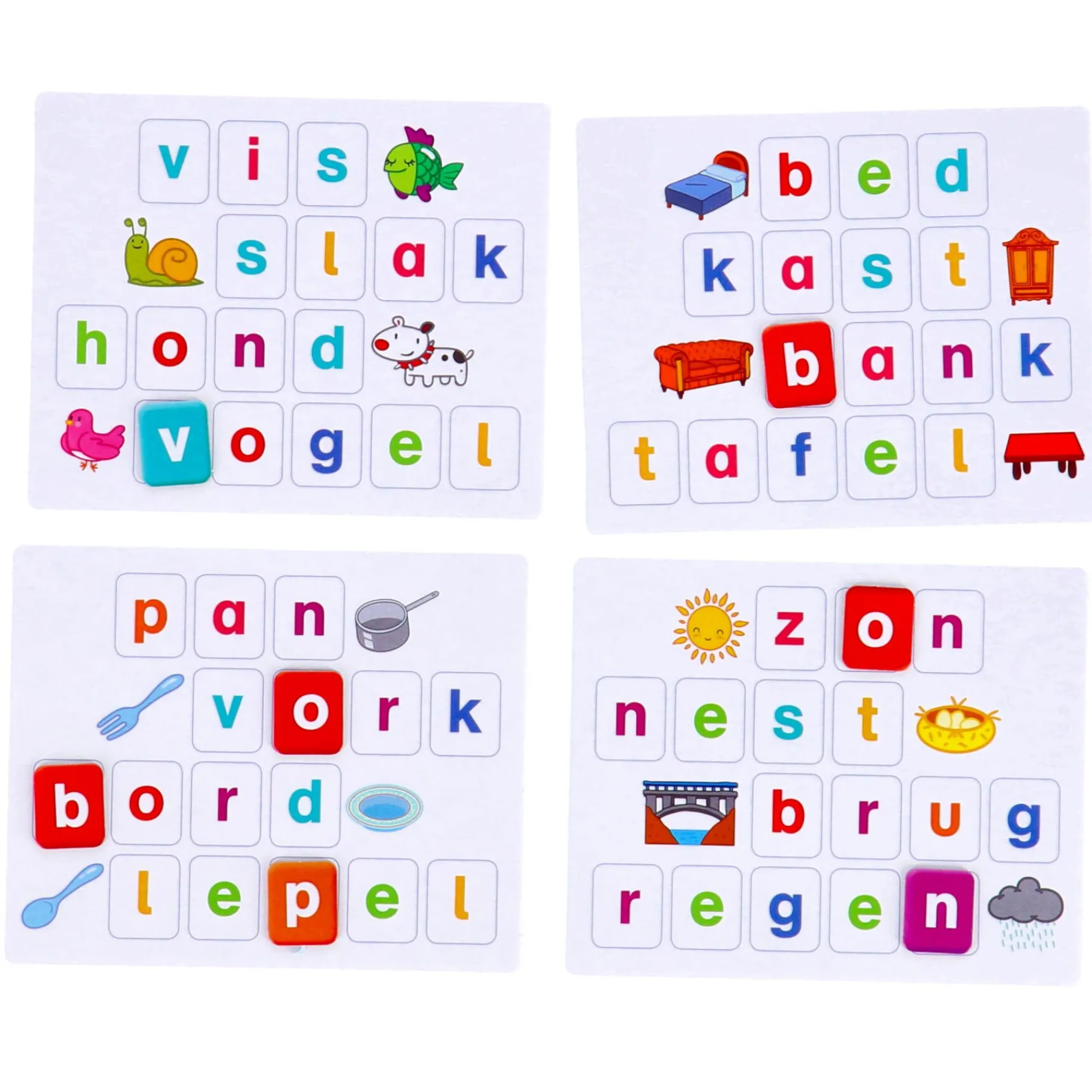 Educatieve Spellen>Jumbo Spel Ik Leer Woordjes