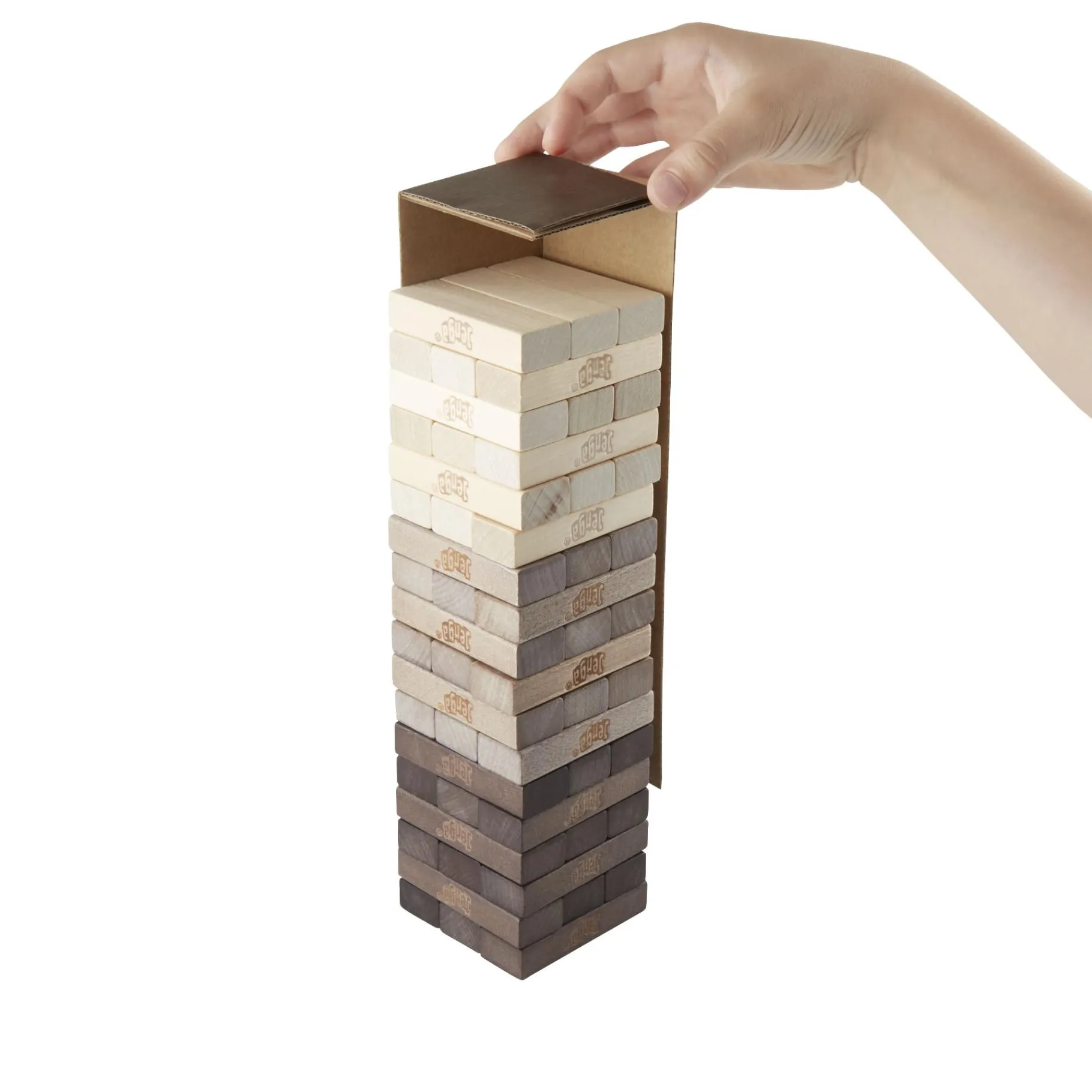 Familiespellen> Spel Jenga Rustic