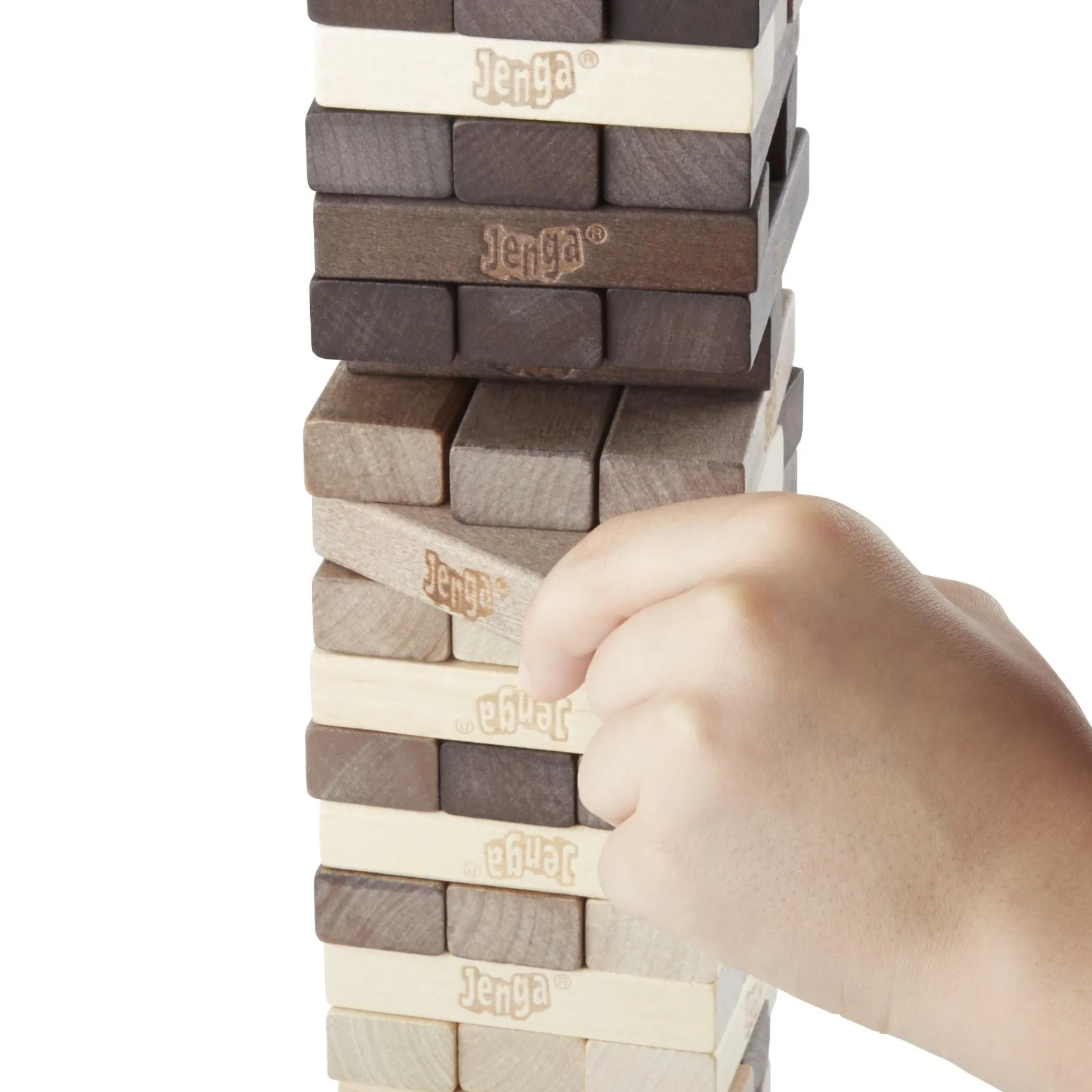 Familiespellen> Spel Jenga Rustic