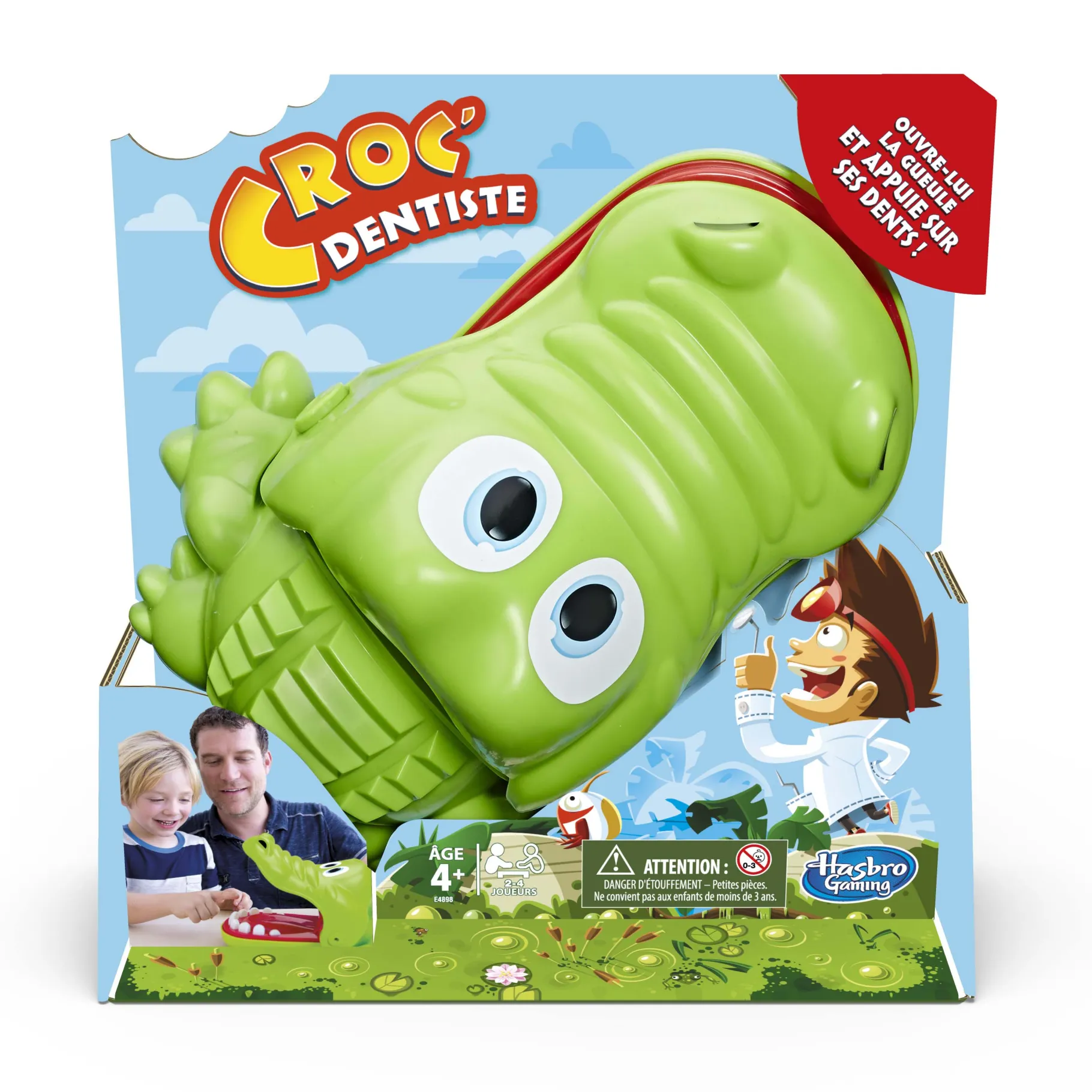 Meisjes|Speelfiguren>Hasbro Spel Krokodil Met Kiespijn