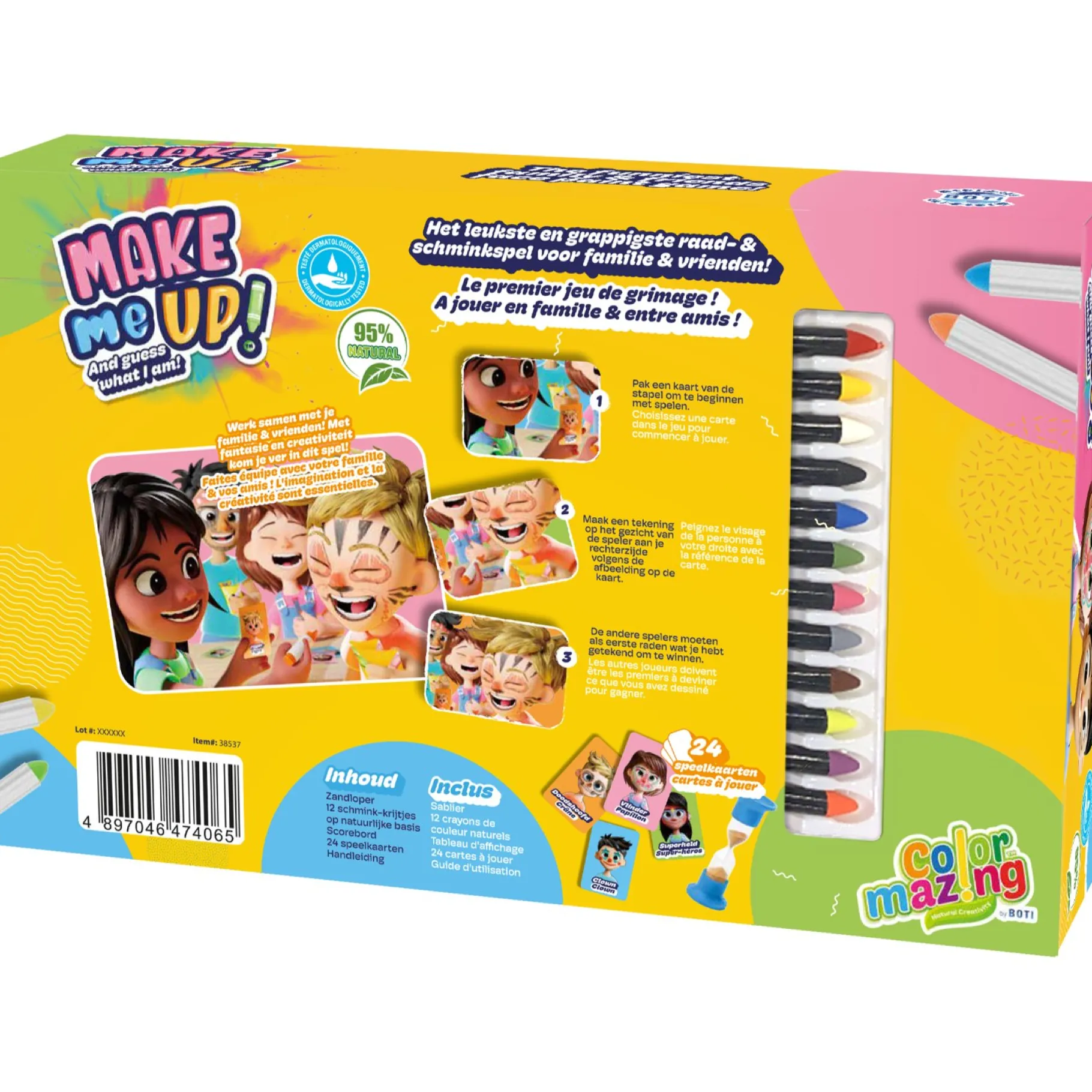 Familiespellen> Spel Make Me Up