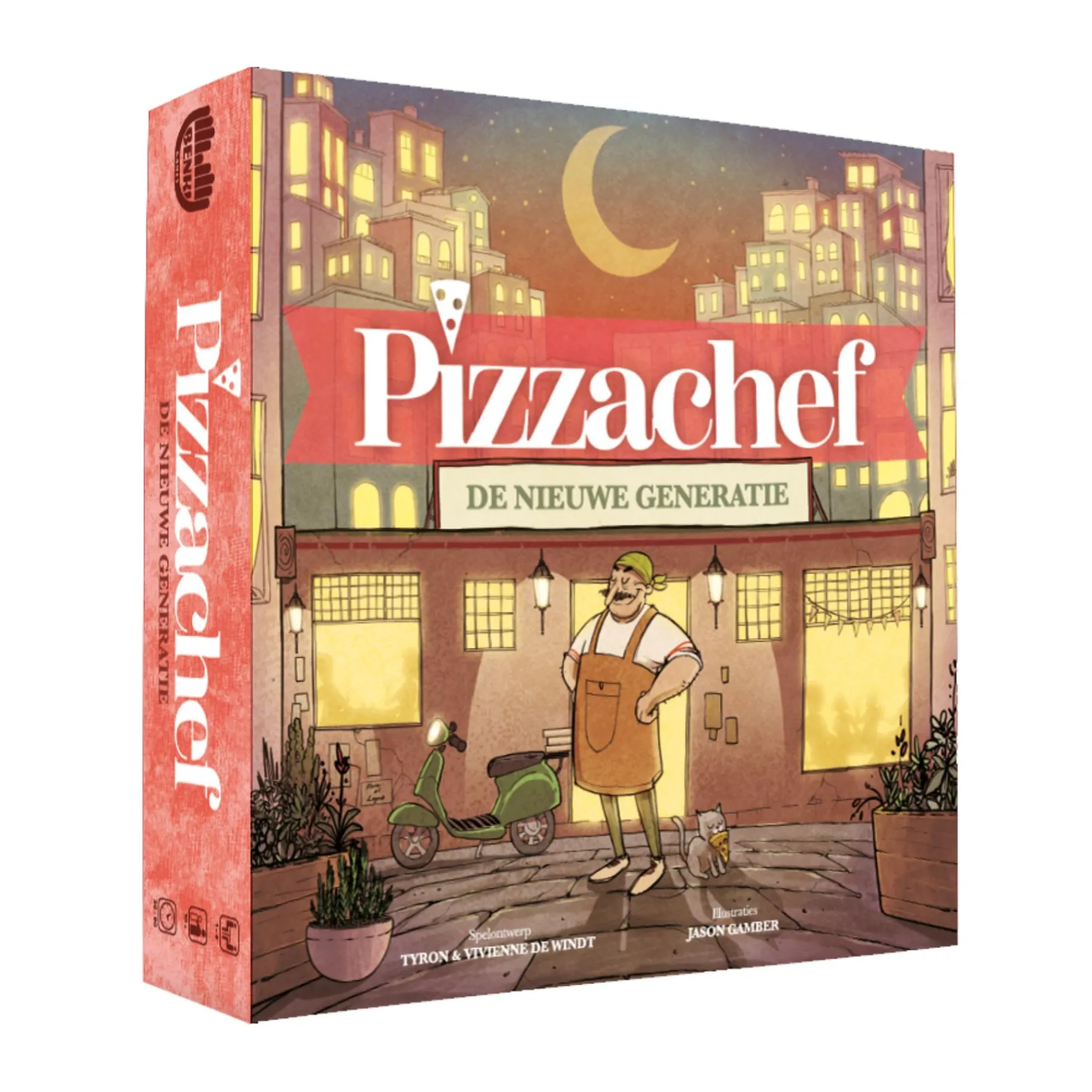 Bordspellen> Spel Pizza Chef De Nieuwe Generatie