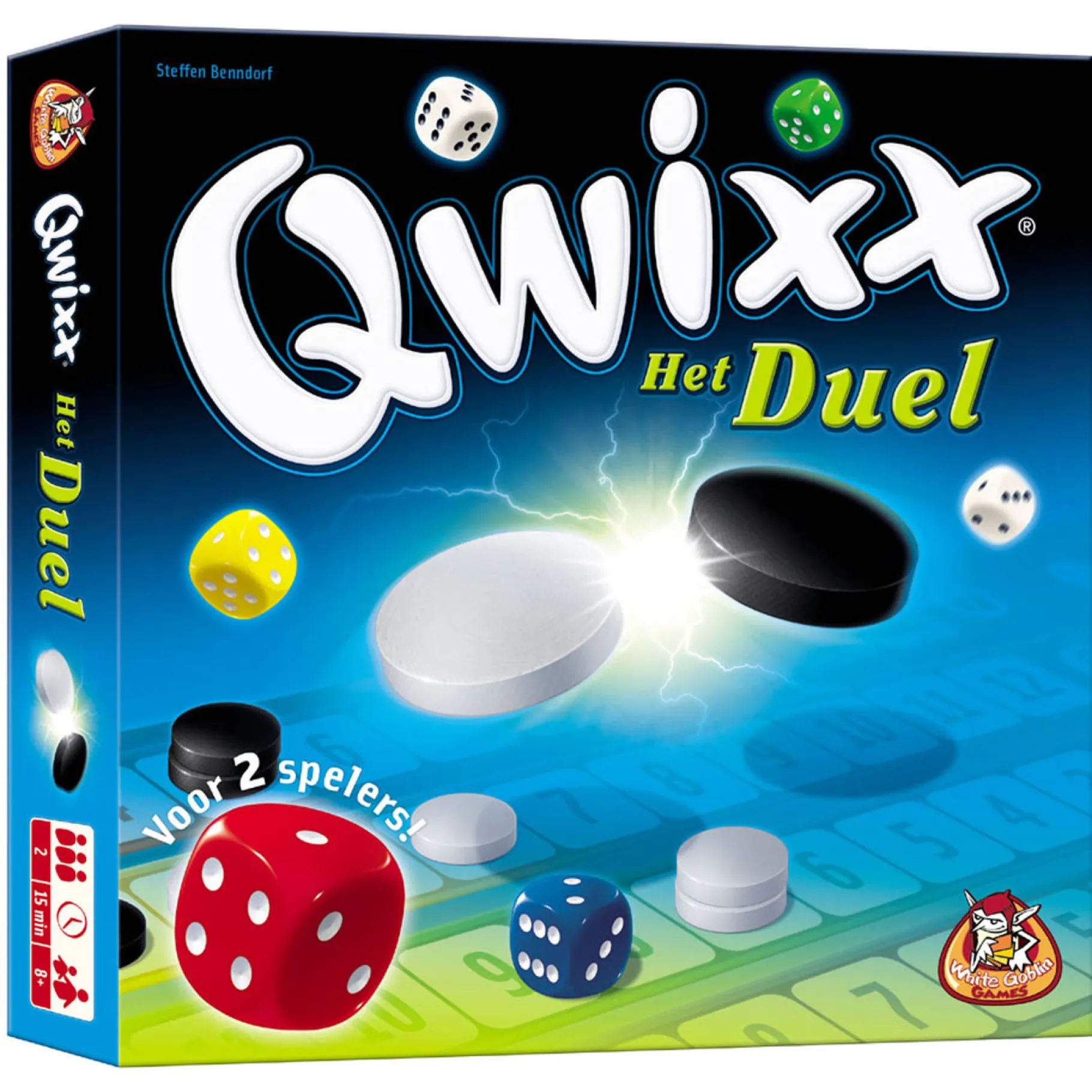 Familiespellen>White Goblin Games Spel Qwixx Het Duel