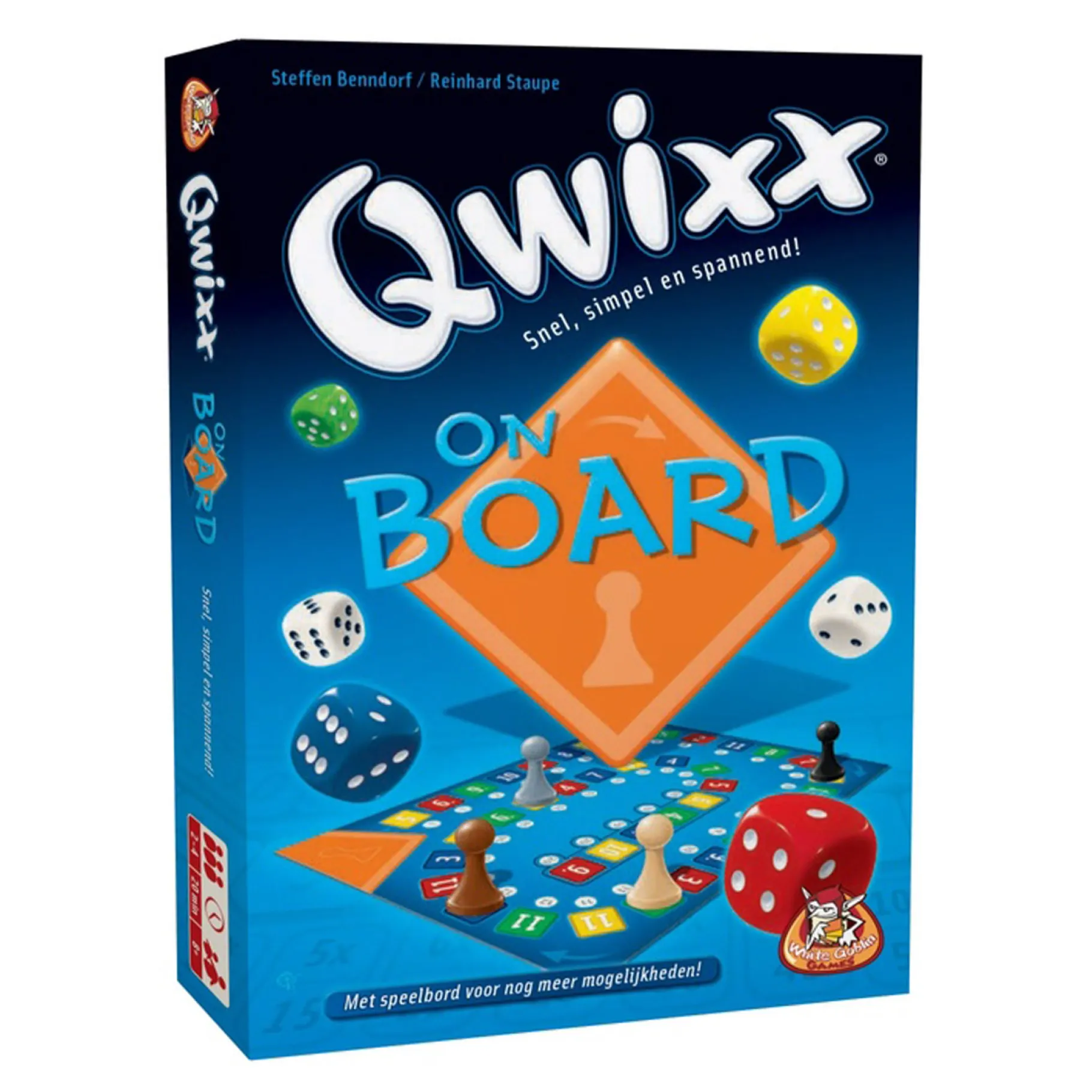 Familiespellen>White Goblin Games Spel Qwixx On Board