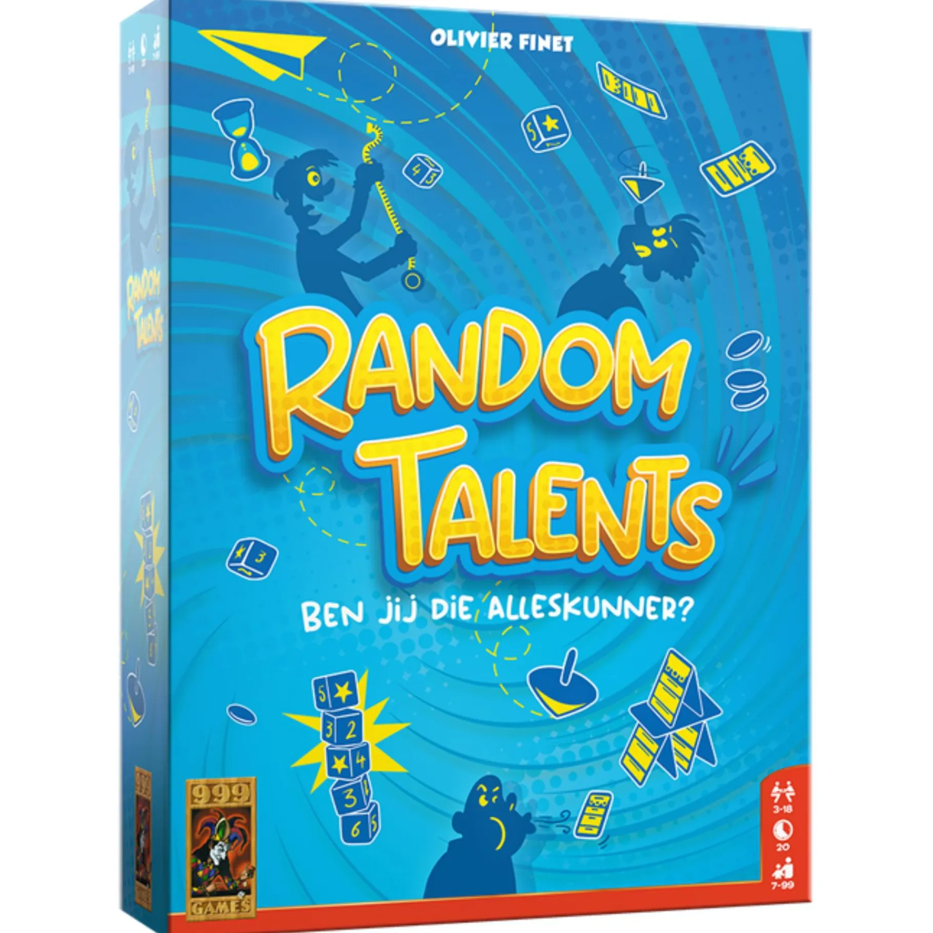 Familiespellen> Spel Random Talent