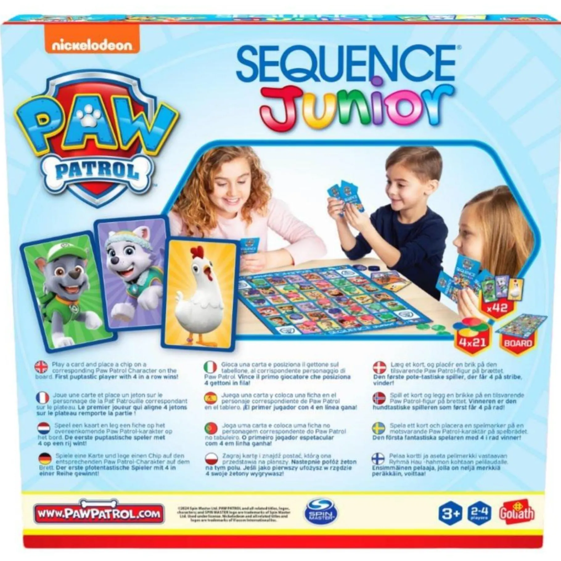 Kinderspellen> Spel Sequence Junior Paw Patrol