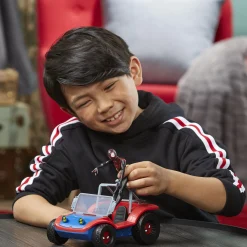 Jongens|Actiefiguren></noscript> Spiderman spider mobiel met figuren