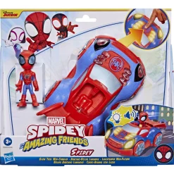 Actiefiguren|Jongens>Hasbro Spidey And Friends Glow Tech Web Crawler assorti