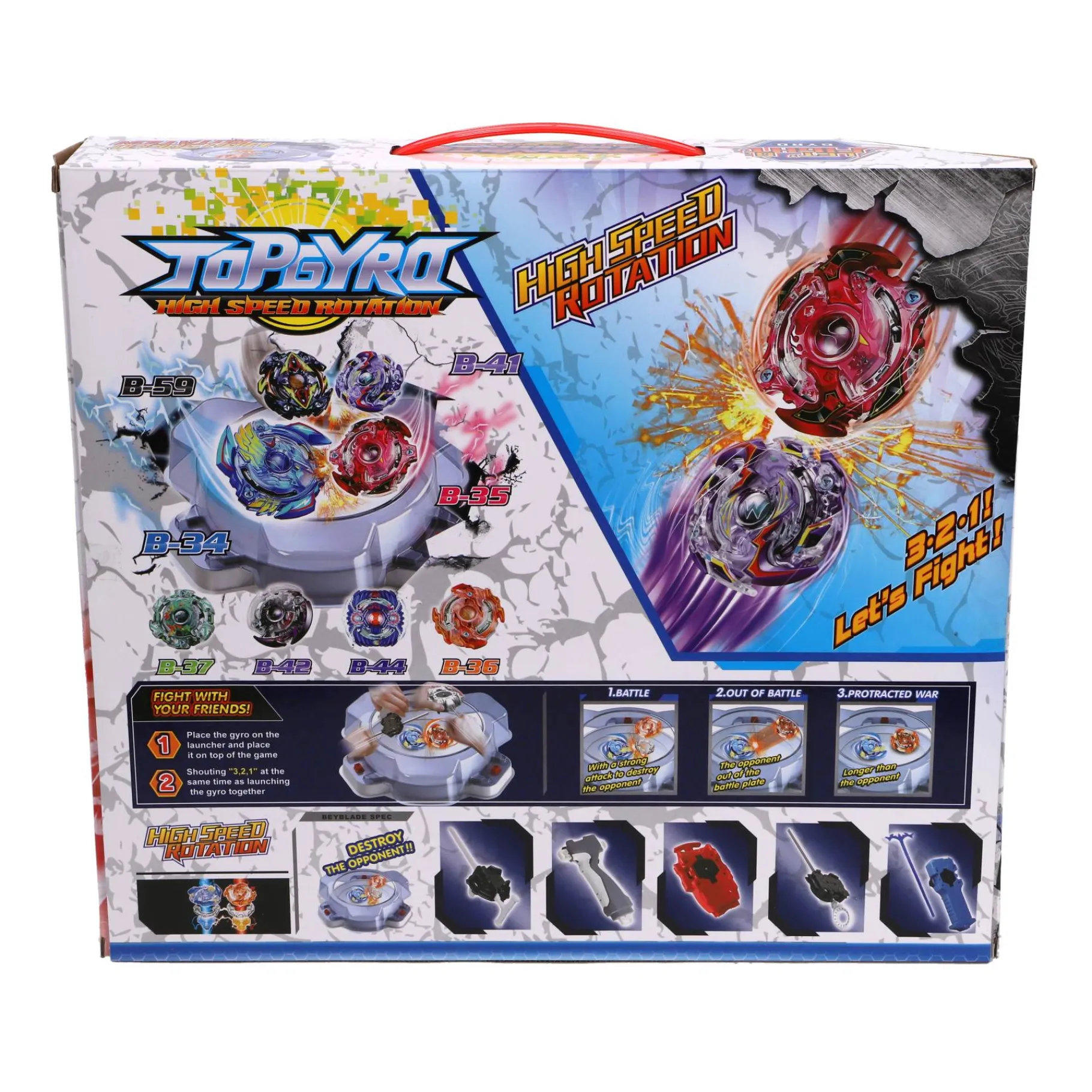 Fidget Toys> Spinning top set