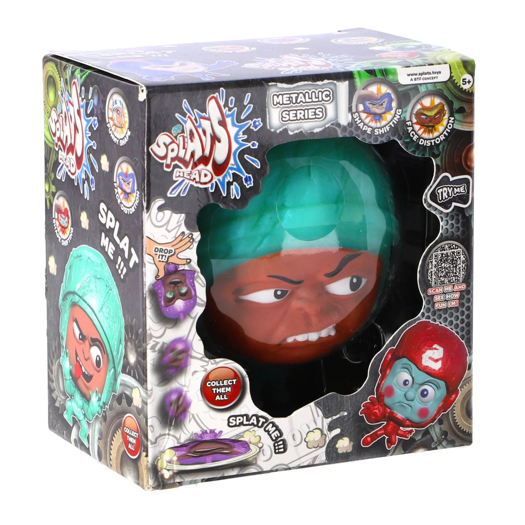 Speelfiguren> Splats Head Metallic Knight 11 cm