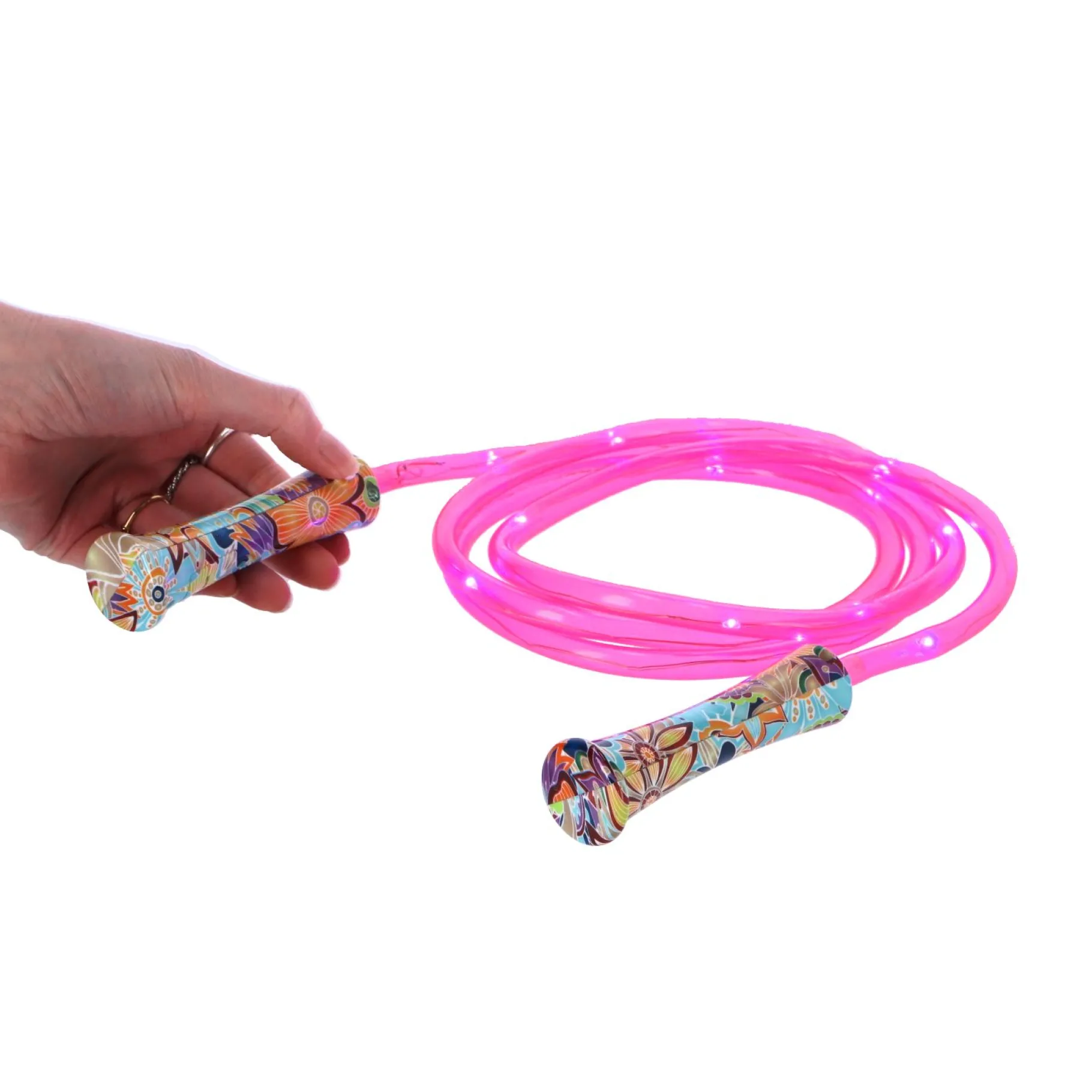 Springtouwen>Happy Moves Springtouw Led 210 Cm 2 Assorti