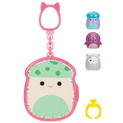 Sleutelhangers|Vloerpuzzels> Squishalongs sleutelhanger clips assorti