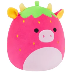 Overige> Squishmallows 30 cm cleary - hot pink Strawberry  cow